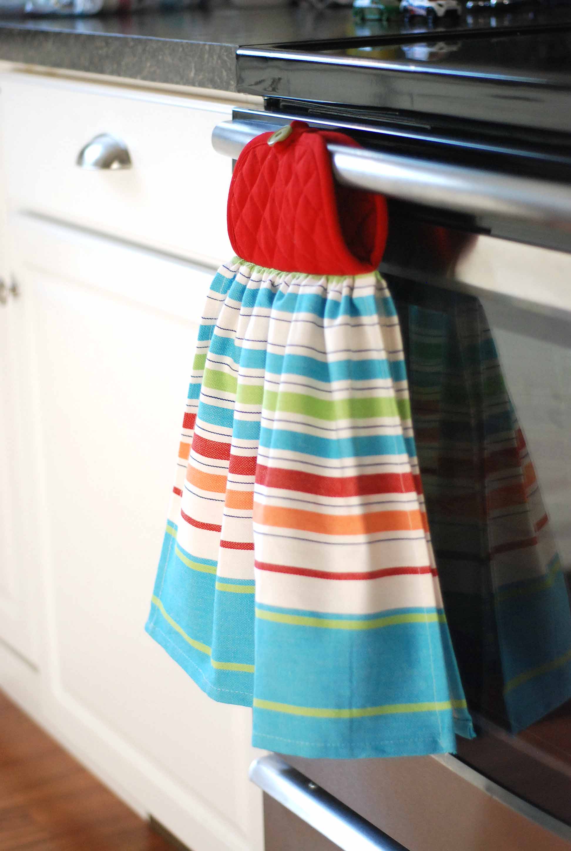 Cute Kitchen Towels, Hanging Hand Towel, Kitchen Hand Towel